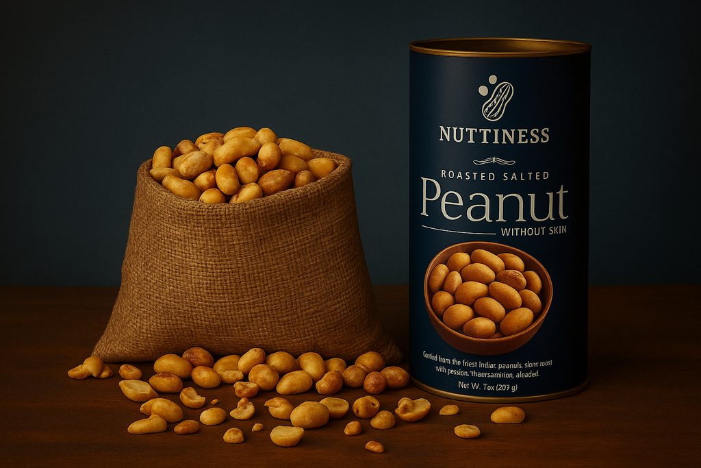 Roasted Salted Peanuts without Husk