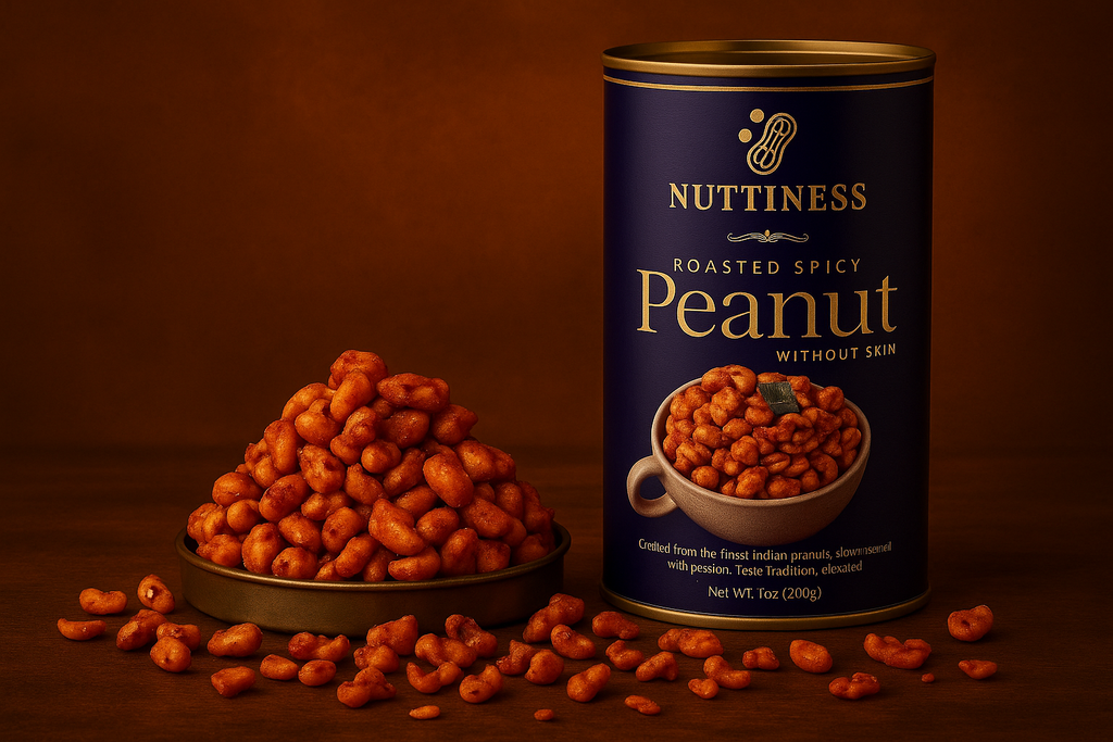 Spicy Masala Roasted Peanuts